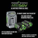 EGO Power+ LM2102SP-A 21-Inch 56-Volt Lithium-ion Self-Propelled Cordless Lawn Mower (2) 4.0Ah Battery and Rapid Charger Included - Image 10